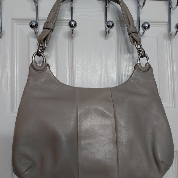 COACH Kristen Gray Leather Bag - Picture 3 of 15